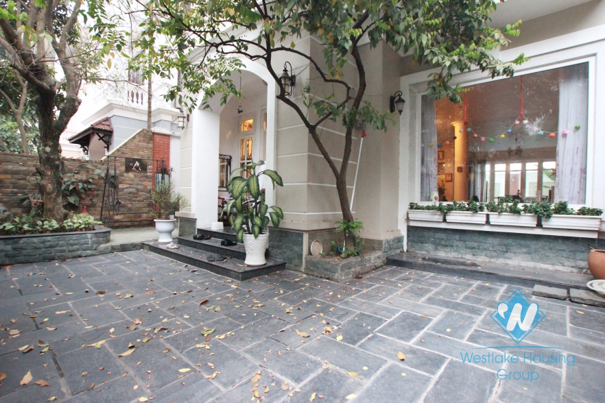 Wonderful house with nice swimming pool for rent in C block, Ciputra, Hanoi